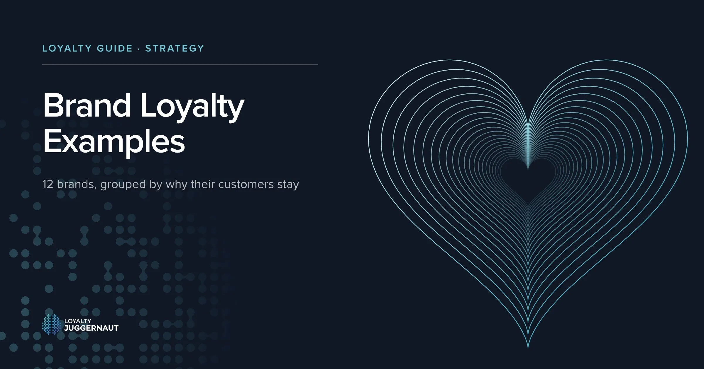 Cover of the guide: Brand Loyalty Examples: 12 Brands, Grouped by Why Their Customers Stay