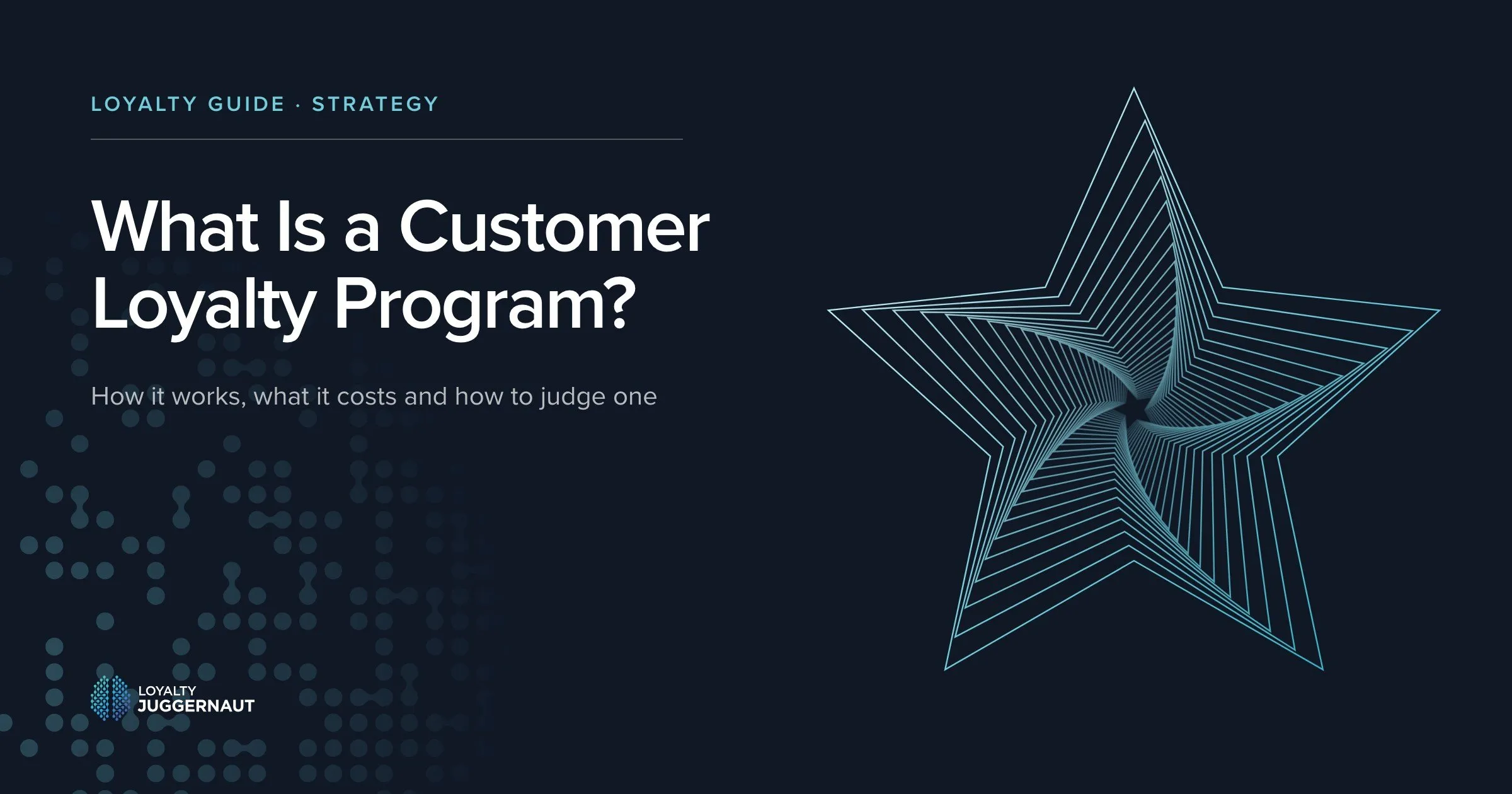 Cover of the guide: What Is a Customer Loyalty Program? How It Works, What It Costs and How to Judge One