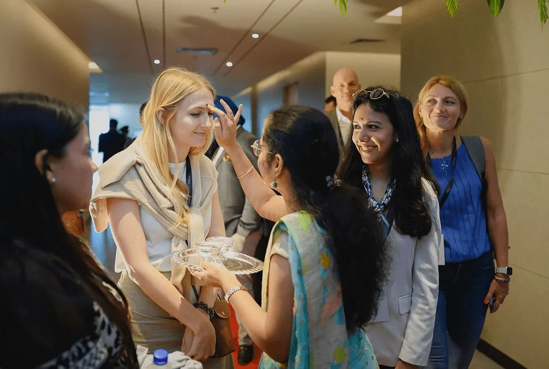 Guests welcomed with a traditional ceremony at a Loyalty Juggernaut event