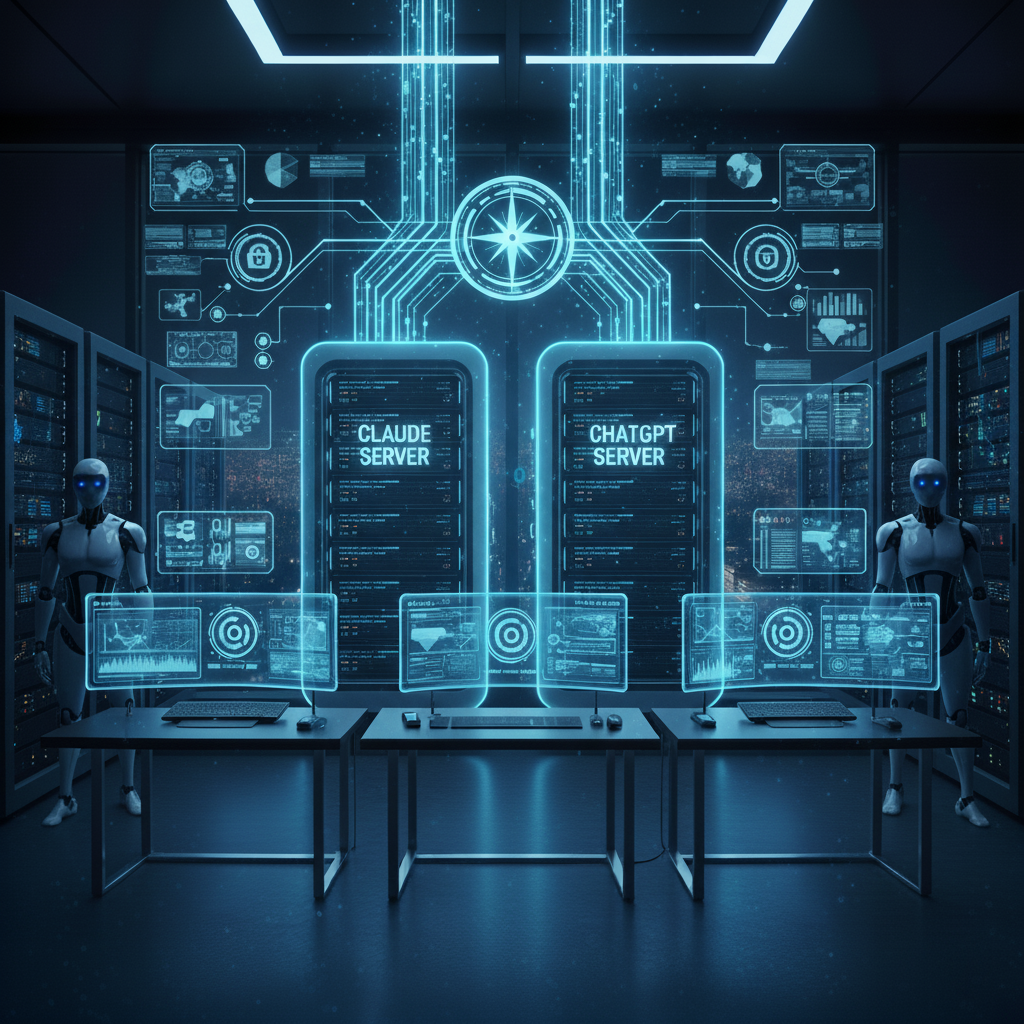 MCP-backed intelligence connecting Compass to ChatGPT and Claude.